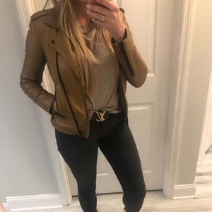 IRO Leather jacket size:36 like brand new